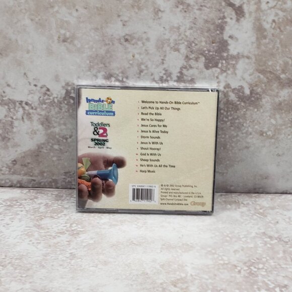 2002 Audio CD Hands On Bible Curriculum Toddlers & 2s Sealed Split Channel VTG - Picture 2 of 10